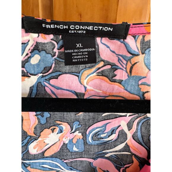 French Connection Bright Floral Sleeveless Maxi Dress - XL - New Without Tags - Picture 9 of 9